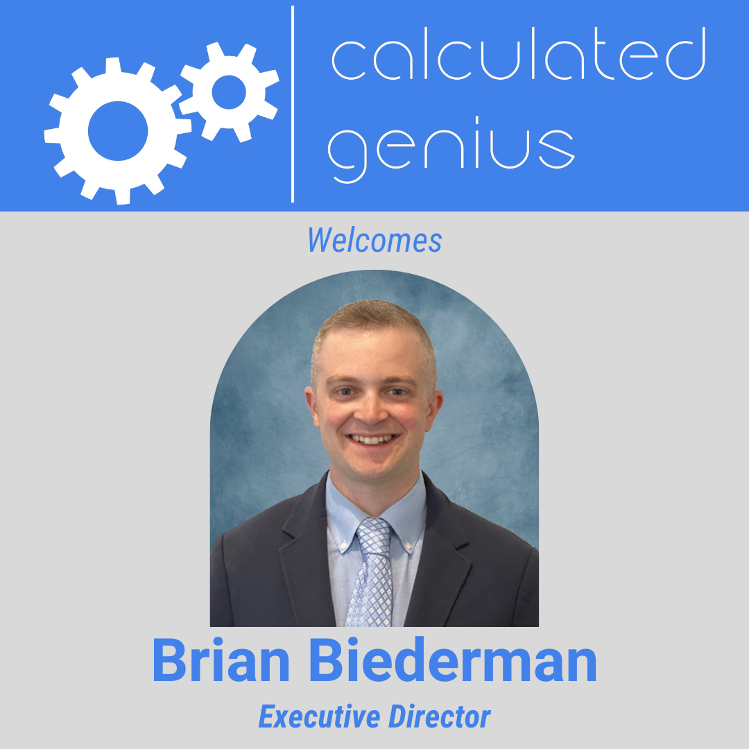 Brian Biederman executive director of Calculated Genius